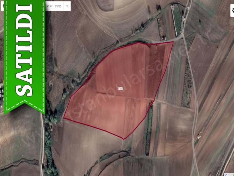 Tekirdağ Marmaraereğli Çeşmeli Mah Satılık Arsa , 164 M2 Yolu Var Evlere Yakın