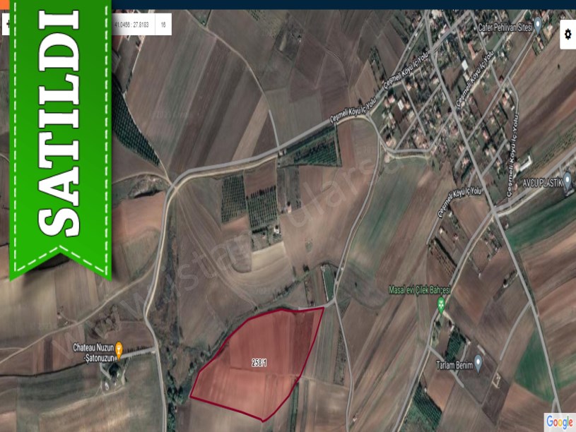 Tekirdağ Marmaraereğli Çeşmeli Mah Satılık Arsa , 164 M2 Yolu Var Evlere Yakın