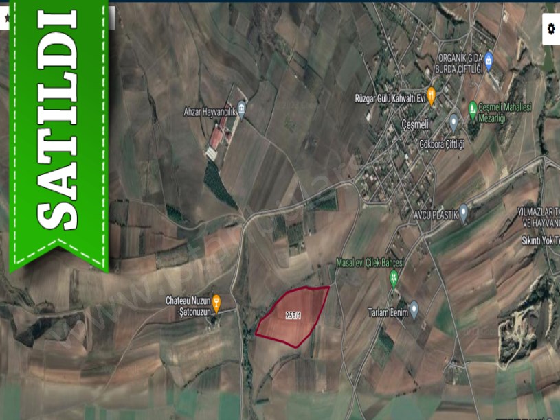 Tekirdağ Marmaraereğli Çeşmeli Mah Satılık Arsa , 164 M2 Yolu Var Evlere Yakın