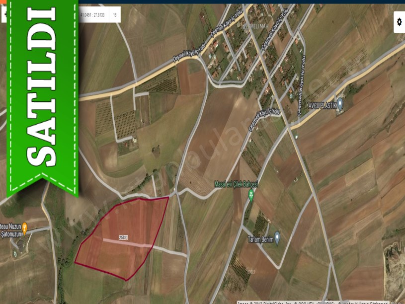Tekirdağ Marmaraereğli Çeşmeli Mah Satılık Arsa , 164 M2 Yolu Var Evlere Yakın