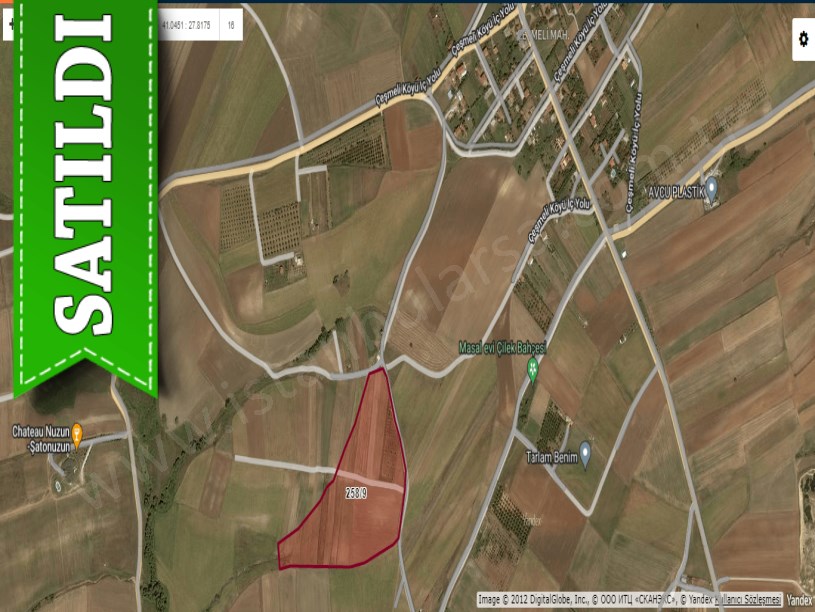 Tekirdağ Marmaraereğli Çeşmeli Mah Satılık Arsa , 225 M2 Yolu Var 