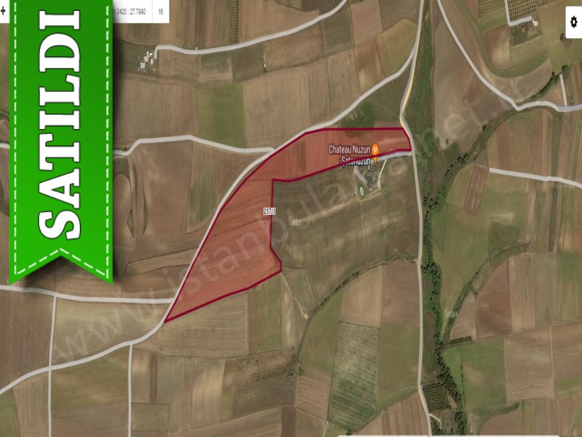 Tekirdağ Marmaraereğli Çeşmeli Mah Satılık Arsa , 208 m2 Yola Cephe