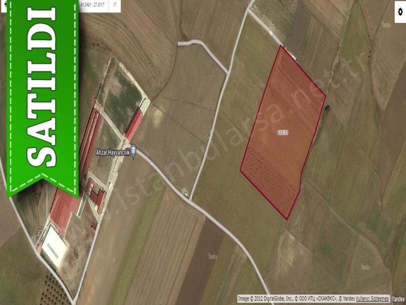 Tekirdağ Marmaraereğli Çeşmeli Mah Satılık Arsa , 222 M2 Hisseli Yolu Var