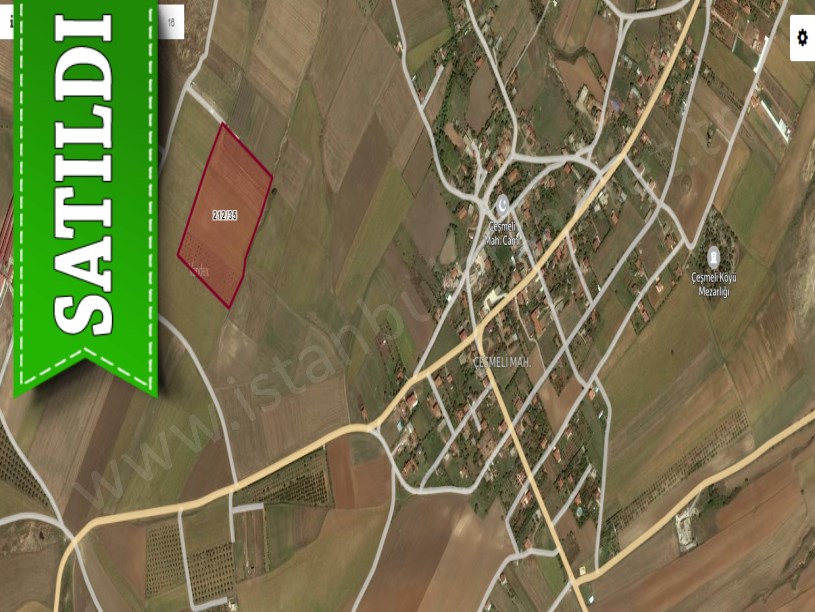 Tekirdağ Marmaraereğli Çeşmeli Mah Satılık Arsa , 222 M2 Hisseli Yolu Var