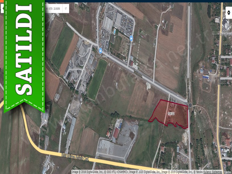 Arnavutköy Çilingirde Satılık Arsa ,  437 M2 Cadde Cephe 