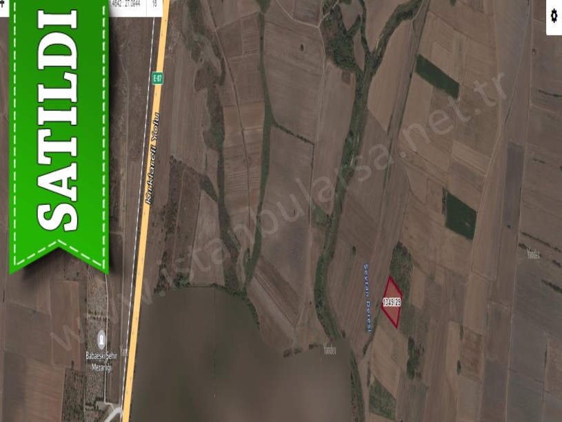 Kırklareli Babaeski Atatürk Mah , Satılık Tarla , 4,478 m2 Müstakil 