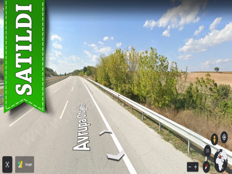 Kırklareli Babaeski Demirkapı Köyünde Satılık Tarla , 26,293 m2 Otobana Cephe 