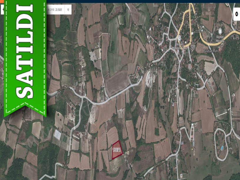 Arnavutköy Balabanda Satılık Arsa , 284 M2 Asfalt Cadde Yakını 