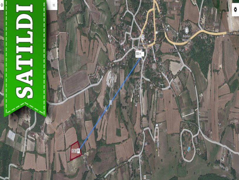 Arnavutköy Balabanda Satılık Arsa , 284 M2 Asfalt Cadde Yakını 