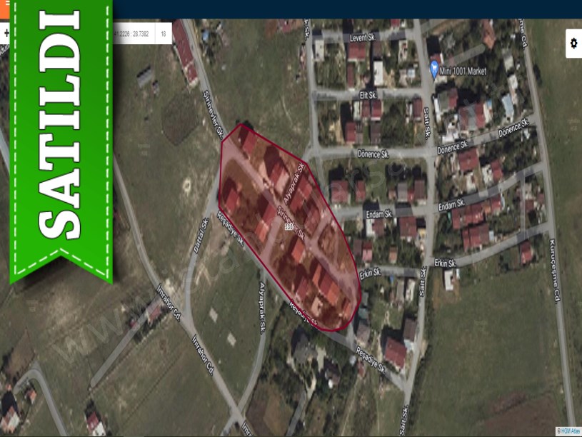 Arnavutköy İmrahorda Satılık Arsa , 158 M2 Hisseli İmarlı Merkezde