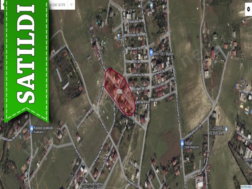 Arnavutköy İmrahorda Satılık Arsa , 158 M2 Hisseli İmarlı Merkezde