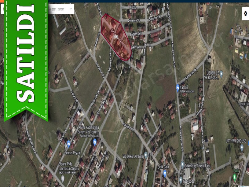 Arnavutköy İmrahorda Satılık Arsa , 158 M2 Hisseli İmarlı Merkezde