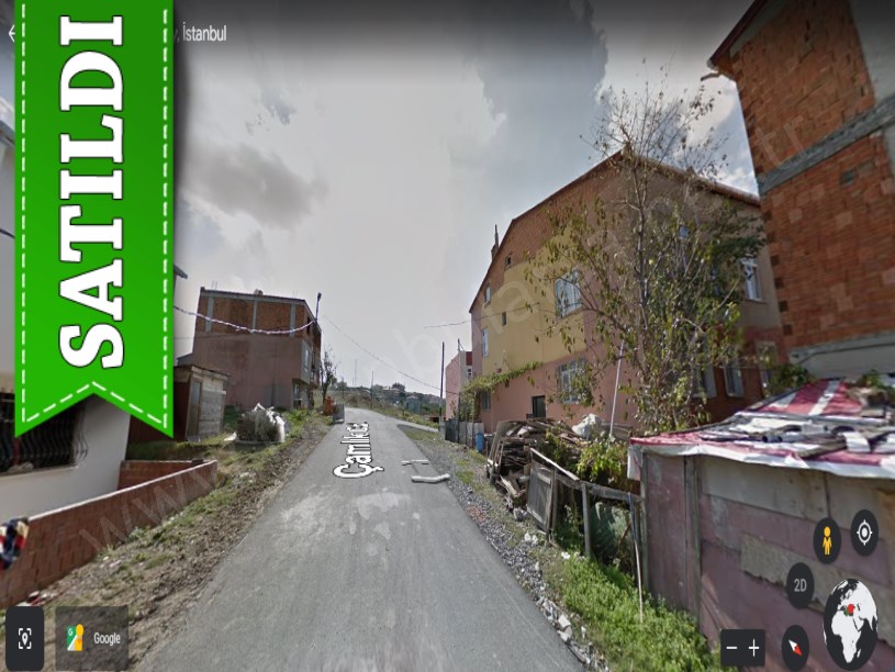 Arnavutköy İmrahorda Satılık Arsa , 187 m2 2 Kat İmarlı İçerisinde Konteyner Var