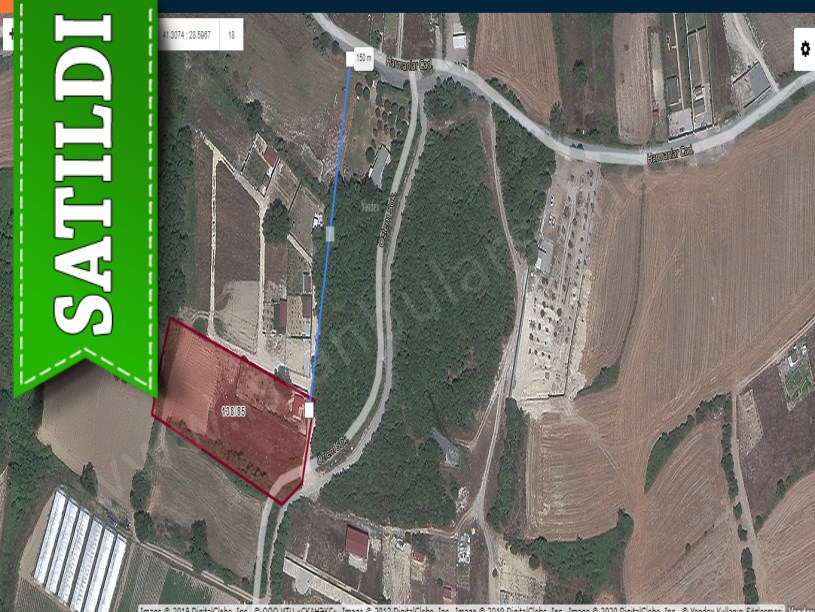 Arnavutköy Balabanda Satılık Arsa , 216 m2  Yolu Var Evlerin Yakını