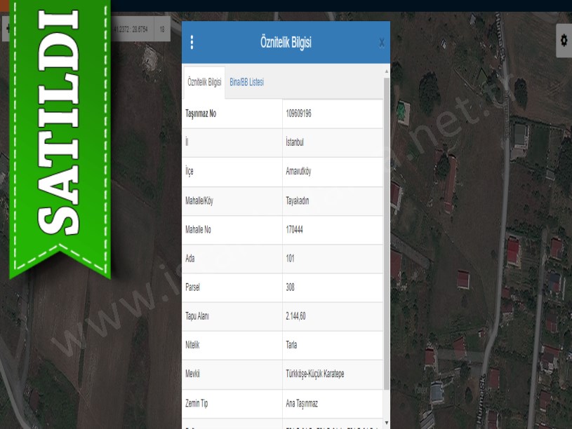 Arnavutköy Tayakadında Satılık Arsa , 2,144 m2 Tek Tapu Merkezde