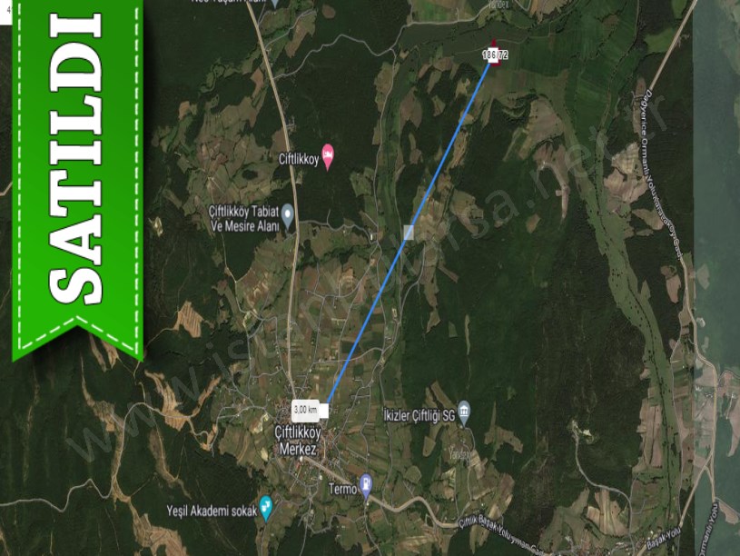 Çatalca Çiftlikköyde Satılık Arsa , 230 M2 Yolu Var Hisseli 