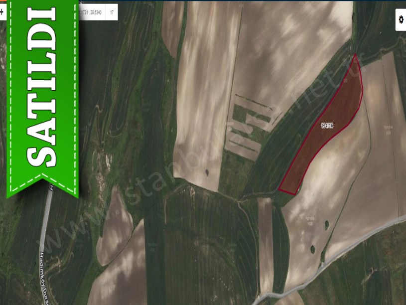 Arnavutköy Dursunköyde Satılık Arsa , 2,614 M2 Yolu Var İmarlı