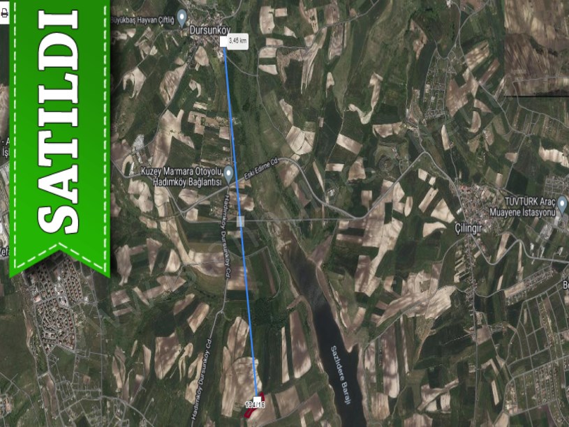 Arnavutköy Dursunköyde Satılık Arsa , 2,614 M2 Yolu Var İmarlı