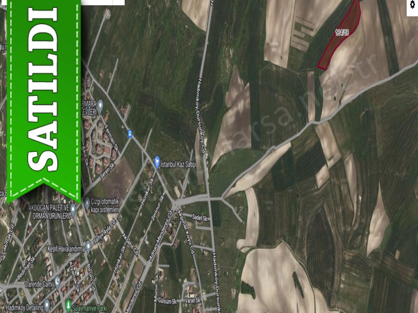 Arnavutköy Dursunköyde Satılık Arsa , 2,614 M2 Yolu Var İmarlı