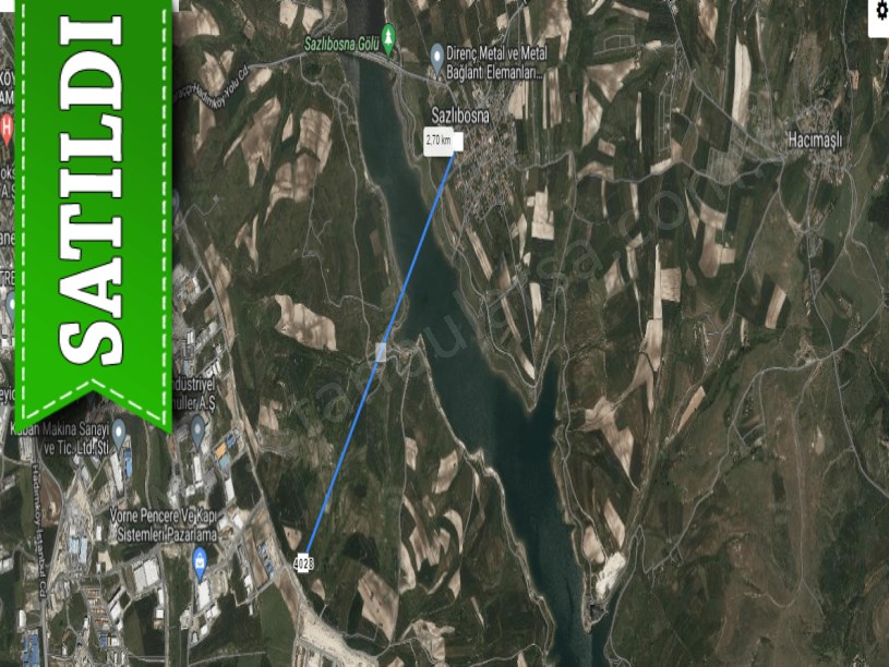 Arnavutköy Sazlıbosnada Satılık Arsa , 334 M2 Müstakil Yolu Var