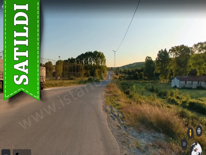 Çatalca Örencikte Satılık Arsa , 1 Dönüm Cadde Cephe