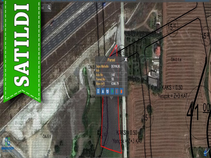 Arnavutköy Boyalıkta Satılık Arsa , 264 M2 Cadde Cephe Hisseli 