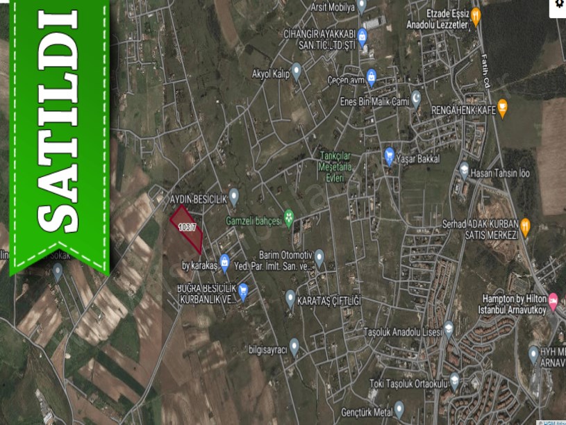 Arnavutköy Çilingirde Satılık Arsa ,  250 M2 Evlerin Yakını Yolu Var