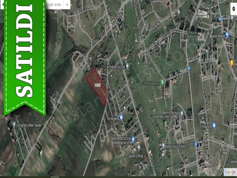 Arnavutköy Çilingirde Satılık Arsa ,  250 M2 Evlerin Yakını Yolu Var