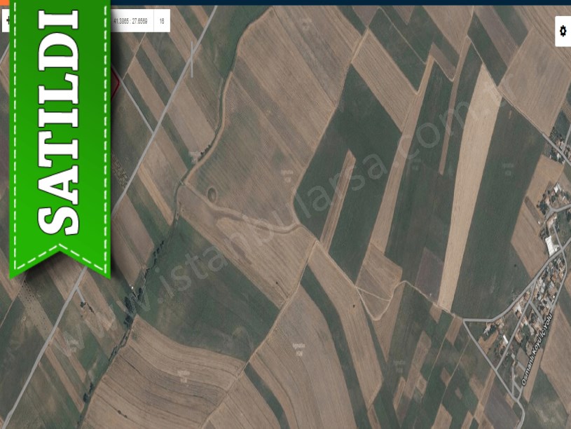 Tekirdağ Saray Beyazköyde Satılık Arsa , 318 m2 Yolu Var Evlere Yakın