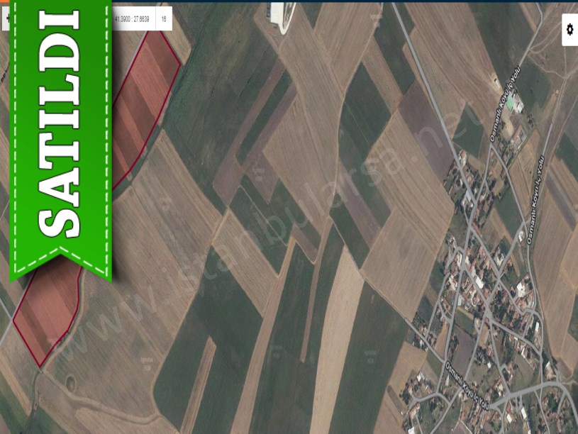 Tekirdağ Saray Beyazköyde Satılık Arsa , 296 M2 Yolu Var Evlere Yakın