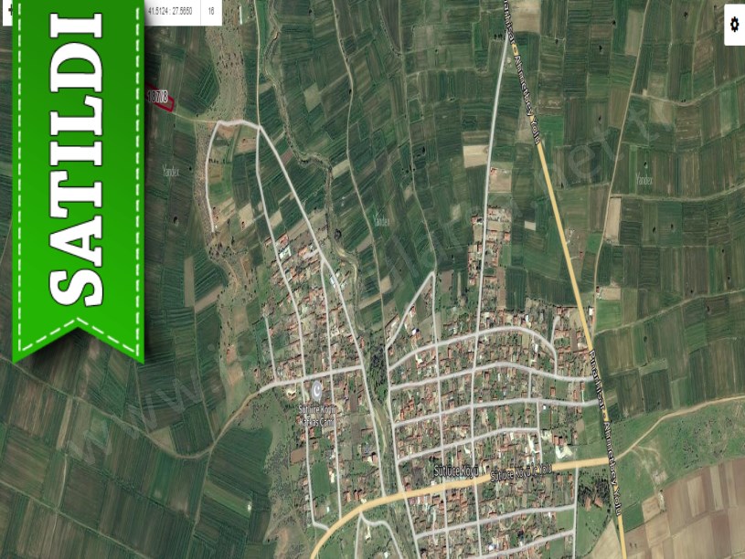 Kırklareli Pınarhisar Sütlüce,de Satılık Tarla , 2,150 m2 Müstakil Yola Cephe