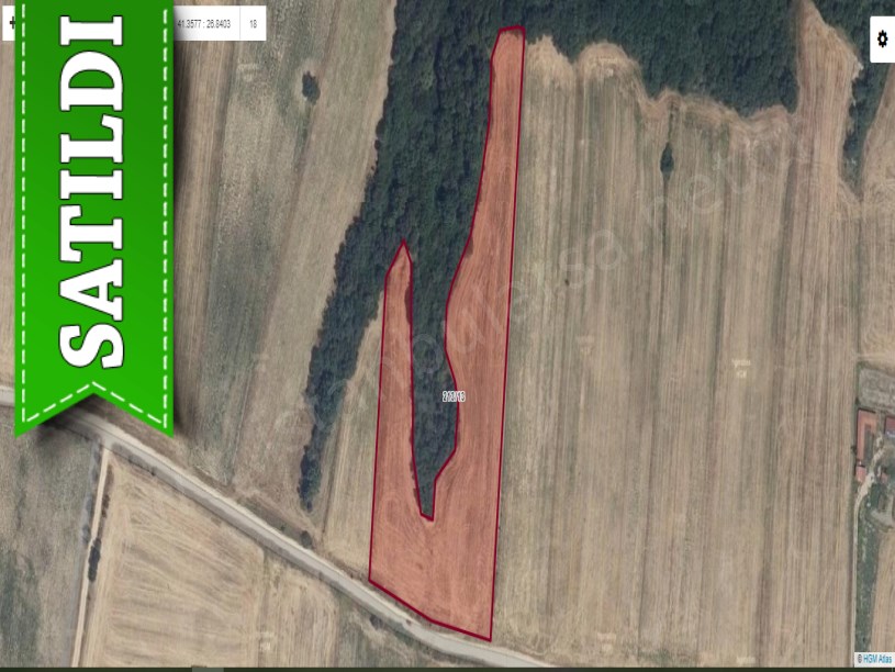 Edirne Uzunköprü Kırcasalih Köyünde Satılık Tarla , 11,370 M2 Yola Cephe