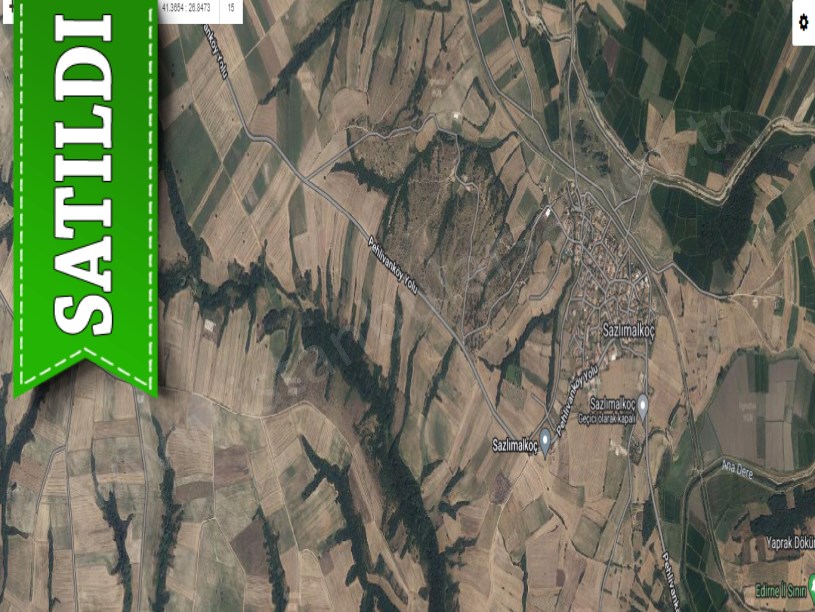 Edirne Uzunköprü Kırcasalih Köyünde Satılık Tarla , 11,370 M2 Yola Cephe