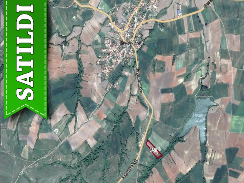 Tekirdağ Hayrabolu Hedeyli,de Satılık Tarla , 10,500 M2 Cadde Cephe