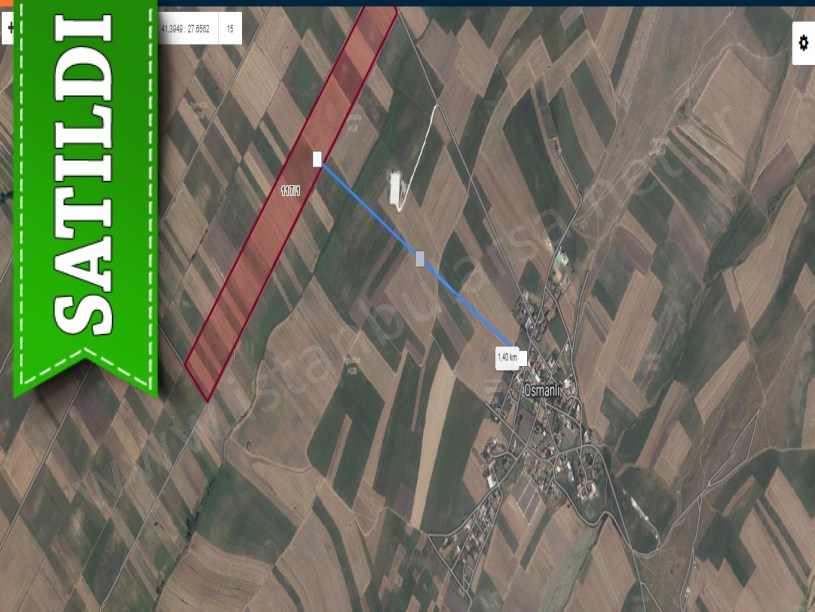 Tekirdağ Saray Beyazköyde Satılık Arsa , 1,043 M2 Çaplı Yolu Var