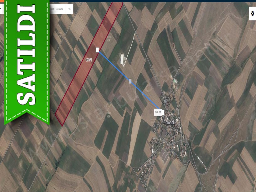 Tekirdağ Saray Beyazköyde Satılık Arsa , 1,043 M2 Çaplı Yolu Var