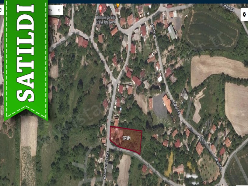 Arnavutköy Balabanda Satılık Arsa , 1,952 M2 Merkezde Evlerin Yakını