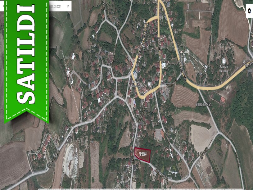 Arnavutköy Balabanda Satılık Arsa , 1,952 M2 Merkezde Evlerin Yakını