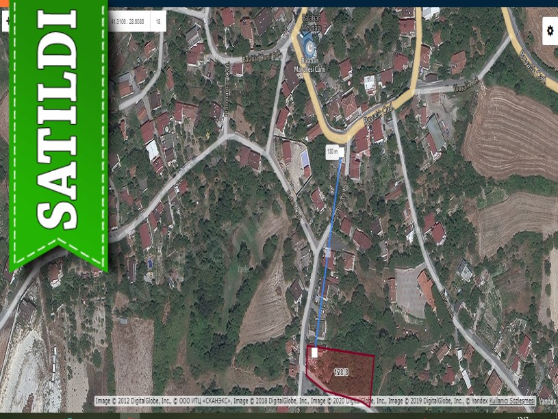 Arnavutköy Balabanda Satılık Arsa , 1,952 M2 Merkezde Evlerin Yakını