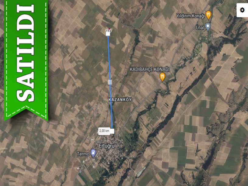 Kırklareli Lüleburgaz Ertuğrul Köyünde Satılık Tarla , 1,300 m2 Müstakil