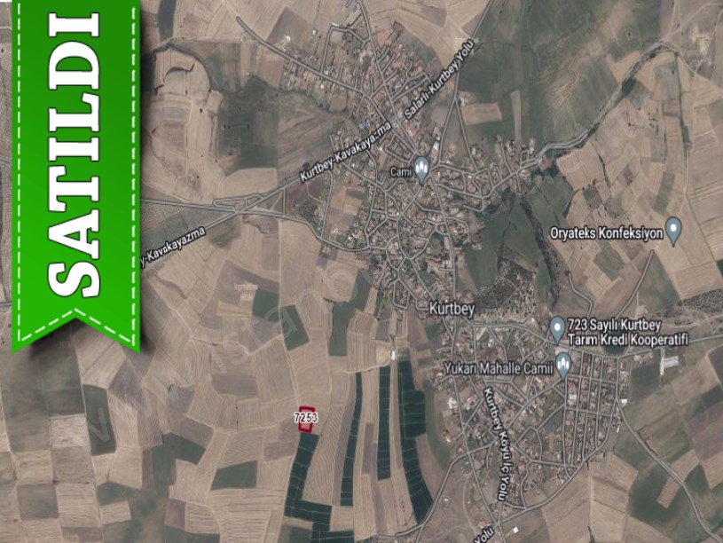Edirne Uzunköprü Kurtbey Köyü Satılık Tarla , 3,658 M2 Müstakil Yolu Var