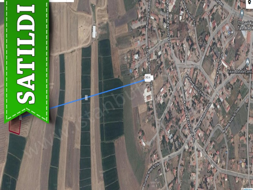 Edirne Uzunköprü Kurtbey Köyü Satılık Tarla , 3,658 M2 Müstakil Yolu Var