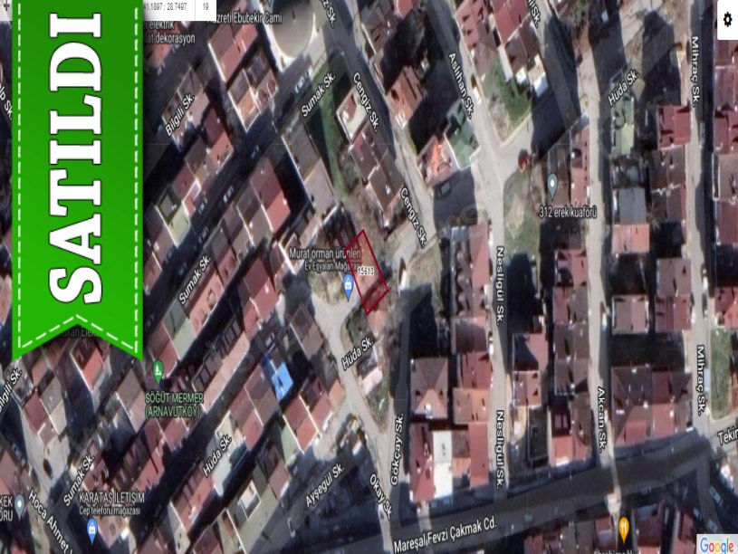 Arnavutköy Anadolu Mah, Satılık Arsa , 168 m2 Müstakil 2 Kat İmarlı