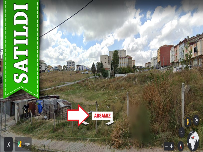  Arnavutköy NeneHatun Mah. Satılık Arsa ,219 M2 Müstakil 3 kat İmarlı