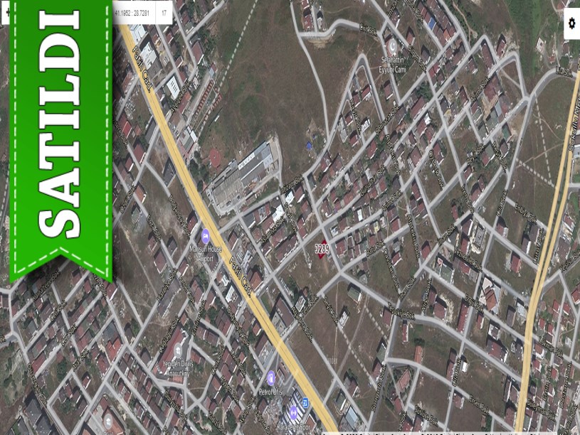  Arnavutköy NeneHatun Mah. Satılık Arsa ,219 M2 Müstakil 3 kat İmarlı