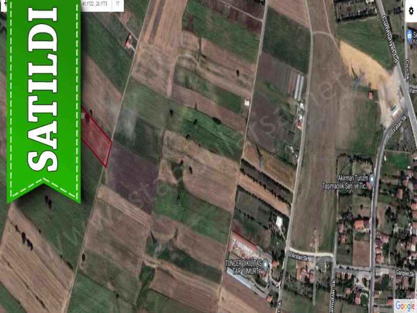 Silivri Büyükkılıçta Satılık Arsa , 305 M2 Yolu Var Muvafakatnameli
