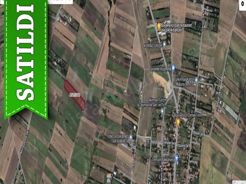 Silivri Büyükkılıçta Satılık Arsa , 305 M2 Yolu Var Muvafakatnameli