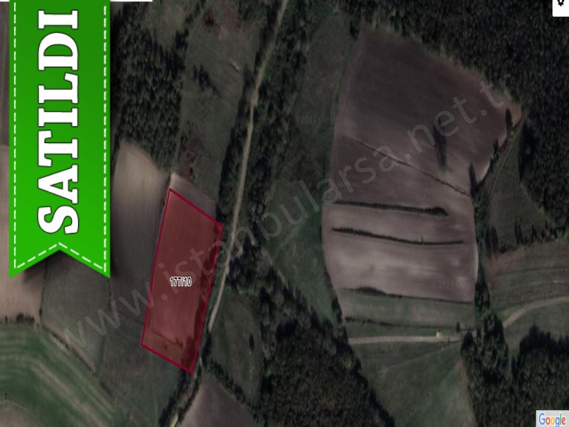 Çatalca Çiftlikköyde Satılık Arsa , 324 M2 Yolu Var
