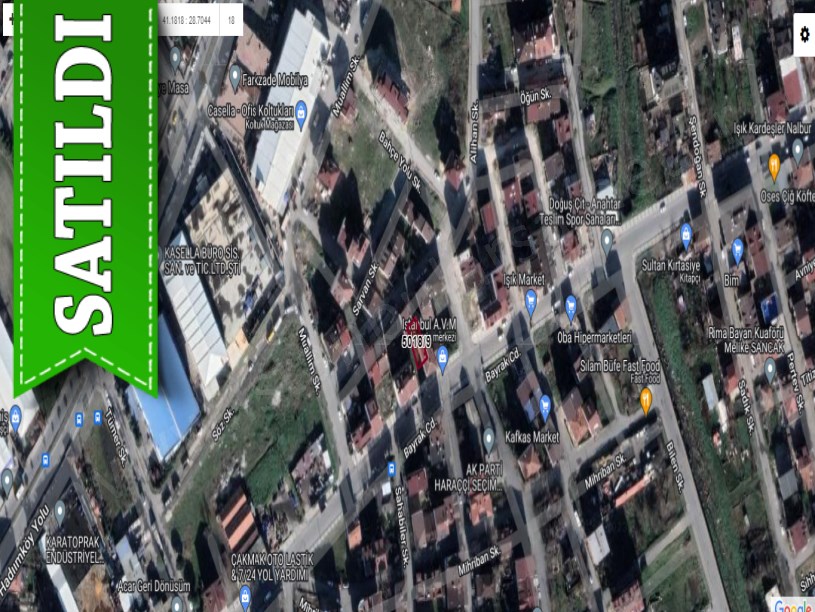 Arnavutköy Haraççıda Satılık Arsa , 145 m2 Müstakil 4 kat İmarlı 