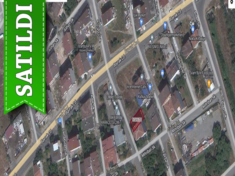 Arnavutköy Haraççıda Satılık Arsa , 120 M2 Müstakil İmarlı 